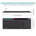 thumbnail image 3 of Dsscvnef Mini Wireless Lithium Ion Keyboard Rechargeable Ideal for Home & Use, 3 of 9