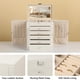 thumbnail image 4 of Joyero Frebeauty organizador de 6 niveles, color blanco perla, 4 of 7