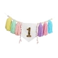 thumbnail image 2 of Banner de silla alta para el primer cumpleaños, decoraciones para fiestas, decoración decorativa para el hogar. Estilo C, 2 of 9