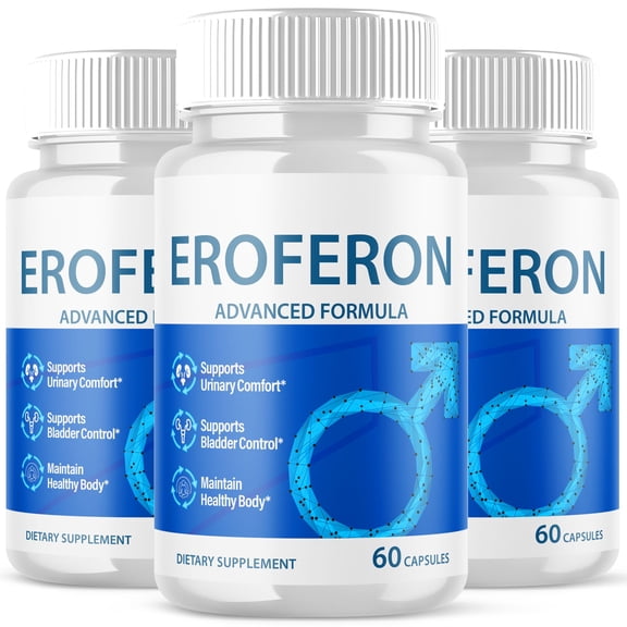 Eroferon Advanced Formula Pills All Natural Vitamin Supplement 180 Capsules