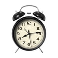 thumbnail image 3 of Under $5 dollars!Alarm Clocks for Bedrooms, Extra Louds Alarm Clock For Heavy Sleepers Electrics Louds Ringing Twin Bells Alarm Clock For BedroomBattery Vintage Table Clock Wake Up On Time, Black, 3 of 7