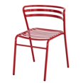 thumbnail image 1 of Safco CoGo Steel Stacking Chair in Red (Set of 2), 1 of 1