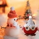 thumbnail image 5 of Fiudx Ofertas y liquidaciones Muñeco de búho de Navidad, decoración navideña única, regalos de Navidad, decoración linda, telas suaves, 5 of 6