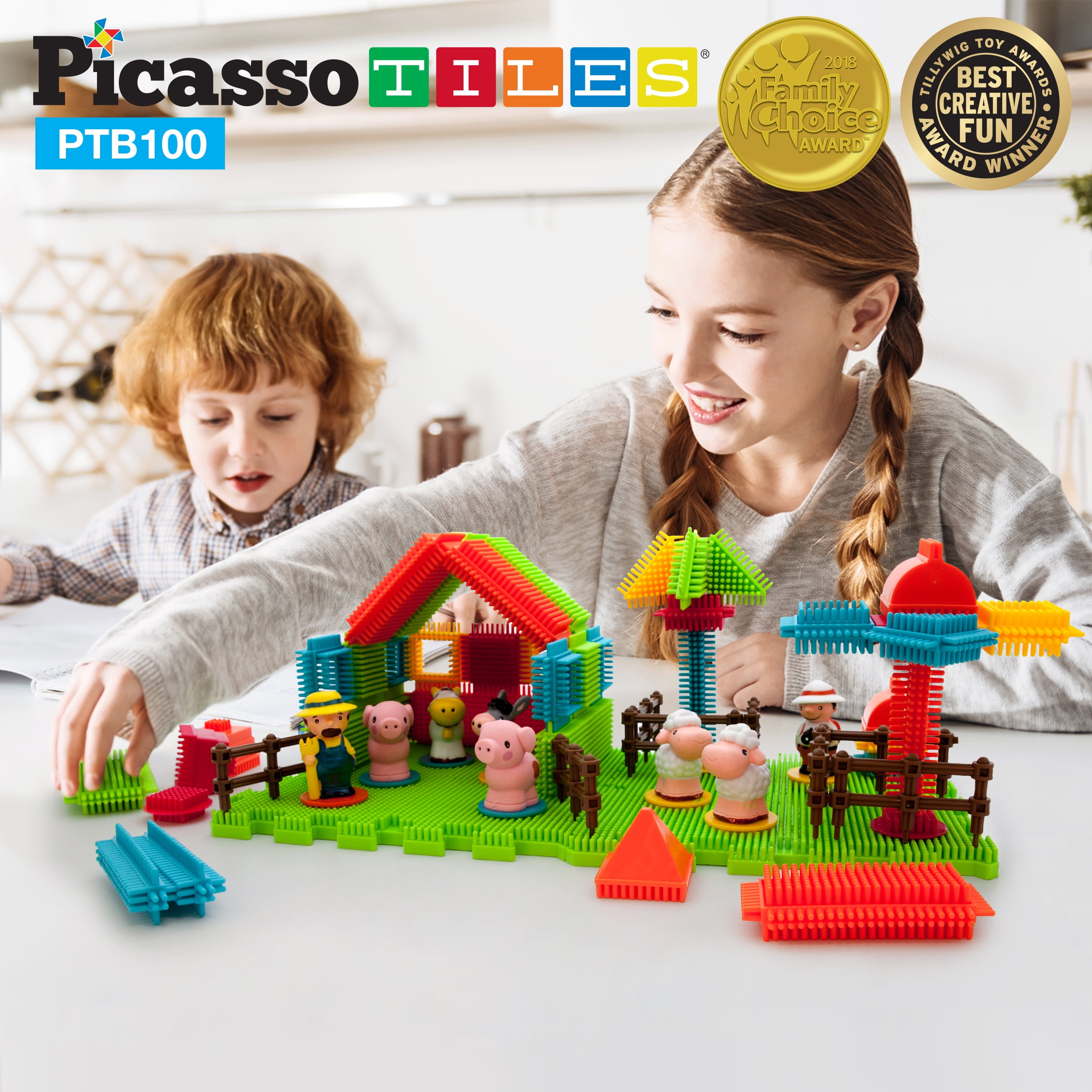 bristle blocks farm set