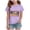 Light Purple, variant on CAICJ98 USA 250th Anniversary T Shirt Boys Girls 4th of July Shirts Kids American Flag T-Shirts Toddler Patriotic Independence Day Memorial Day Tops Tees (Pink,3-4 Years)