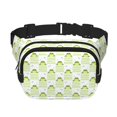 thumbnail image 1 of Disketp Frogs and Dragonflies Riñonera de Doble Capa, Bolsa de Cintura Ajustable para Viajes, Correr y Senderismo, Riñonera Ligera para Hombre y Mujer, 1 of 9