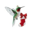 thumbnail image 3 of 2025 Christmas Bird Ornament Set 4PCS Santa Hat Hummingbird Hanging Decor Gift for Women Door Yard Outdoor Tree Versatile Whimsical Festive Exchange Idea Nature Lovers Holiday, 3 of 5