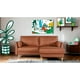 thumbnail image 1 of Sofá Cama Makora Samba con Memory Foam Color Café Vinipiel Respaldo Reclinable de 3 Posiciones, 1 of 7