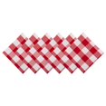 thumbnail image 1 of Design Imports CAMZ11239 Serviette à Carreaux en Buffle Rouge et Blanc - Lot de 6, 1 of 1