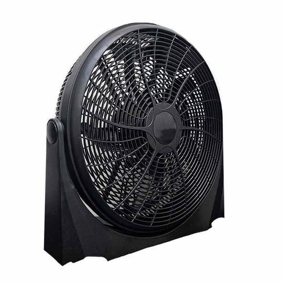 Ventilador Circular 20 Pulgadas De Piso 3 Velocidades 5 Aspas negro 20 Pulgadas