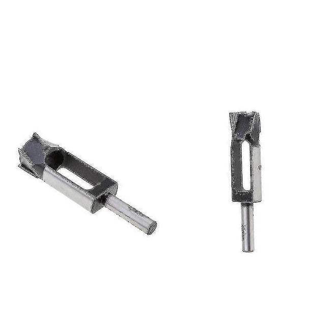 2 piezas (25 mm y 20 mm) Cortador de agujeros para tacos de madera, herramienta para hacer espigas, herramientas para encimeras 1/2 Xxf