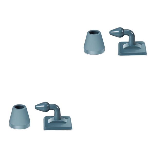 Inteprter Tope de puerta de silicona Punch -manija de puerta libre Protectores de pared Tope de puerta Tope de puerta Piso Anti-colisión Type1 NO1