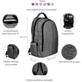 thumbnail image 2 of Mochila Juvenil SQbags Shell Para Laptop, 2 of 7