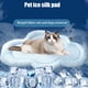 thumbnail image 5 of Txmfgh - Colchoneta fresca de verano para dormir, con absorción de agua en la parte superior e inferior, materiales seguros y fáciles de transportar, que la mantienen fresca para mascotas, niños y, 5 of 8