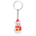 thumbnail image 3 of Festive Keychains Kids Christmas Wallet with Key Ring Wallet with Ring 3D Snowman Chain for Womens Case Wallet Keys Wrist Holder Vehicles Holiday Accessories Toy Wallets with Key Ring, 3 of 5