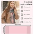 thumbnail image 4 of Women's Long Plaid Blanket Scarf Chunky Oversized Winter Fall Warm Scarf Big Tartan Scarves Wrap Shawl Ladies Gifts, 4 of 12