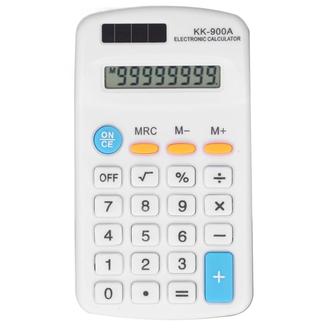 Calculadora ANGGREK Pantalla de 8 bits ABS Pequeña