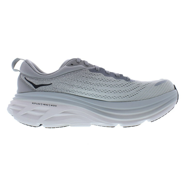 HOKA ONE ONE Bondi 8 Mens Shoes Size 10.5, Color: Sharkskin