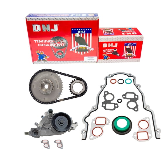 DNJ TK3170BWP Timing Chain Kit with Water Pump Fits Cars & Trucks 07-08 Chevrolet 6.0L V8 OHV