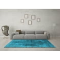 thumbnail image 3 of Ahgly Company Indoor Rectangle Oriental Light Blue Industrial Area Rugs, 3' x 5', 3 of 4