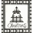 thumbnail image 2 of Shamp, Cindy 26x28 Gold Ornate Wood Framed with Double Matting Museum Art Print Titled - Christmas Tree, 2 of 4