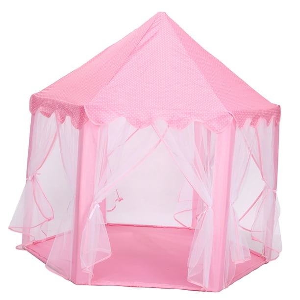 Carpas hexagonales carpas Castle Princess PVC reforzado portátil plegable práctico para niños para fiesta ANGGREK Otros