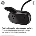 thumbnail image 4 of GE Cync Outdoor Smart Plug, Weather Resistant, Works with Alexa and Google, 15 amps, 4 of 9
