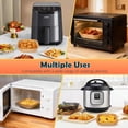 thumbnail image 5 of Small Air Fryer Liners 5 5 Inch Parchment Paper Sheets For Mini Air Fryers 1 3 Qt 100pcs, 5 of 8