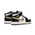 thumbnail image 3 of Jordan PRE SCHOOL Jordan 1 MID SE PS "Black/Gold" BQ6932 007 BQ6932 007 from Stadium Goods, 3 of 6