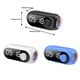 thumbnail image 2 of Altavoz de pantalla de espejo LED Monstrate inalámbrico con reloj de alarma, 2 of 6