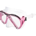 thumbnail image 3 of Máscara de buceo Cressi Lince transparente rosa, ajuste estrecho, 3 of 6