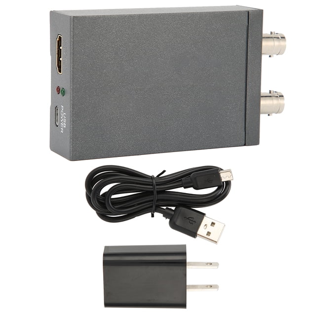 NK‑M009 Interfaz multimedia HD a convertidor SDI Convertidor HD a SDI Enchufe estadounidense 110‑240 V