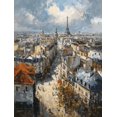 thumbnail image 1 of Qisvanset Fashion Owl Canvas Print 12x16 Inch Bar Hallway Decor, 1 of 8