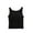 Black-1, variant on JIUKE Womens Pajama Tank Tops with Built in Bras Casual Crew Neck Sleeveless Camisole Workout Crop Tops Orange XL
