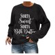 thumbnail image 3 of Puntoco Moda Mujer Casual Manga Larga Impreso Señoras Sudaderas Thin Velvet tops Puntoco Puntoco-6425, 3 of 8