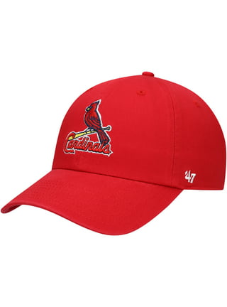St Louis Cardinals Red Cap 47 Brand Clean Up Adjustable Hat Retro