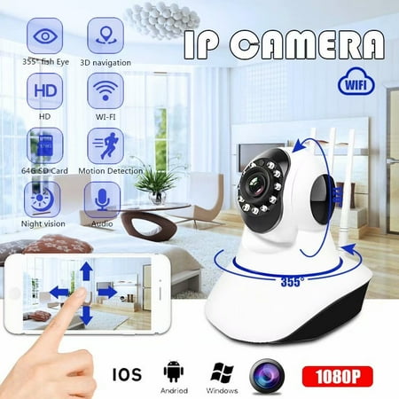 Acer Wireless Webcam 720P Wireless Camera IR Night Vision Security Webcam Baby Monitor CAM Surveillance IP Camera US Plug ()