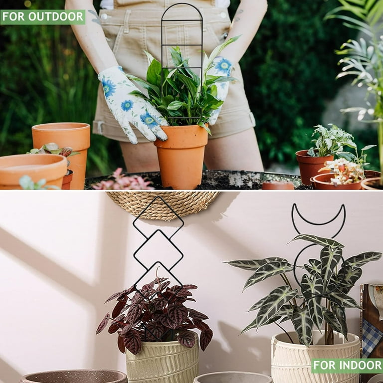 indoor planter with stand Mini Wood Indoor Plant Stand with Ceramic Pot main image 0
