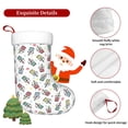 thumbnail image 7 of Cauagu Milk Tea2 for Christmas Stockings,1-Pack Large Xmas Stocking Holiday and Farmhouse Stocking Fit for Christmas Holiday Party Decoration(17.7*11 Inch), 7 of 7