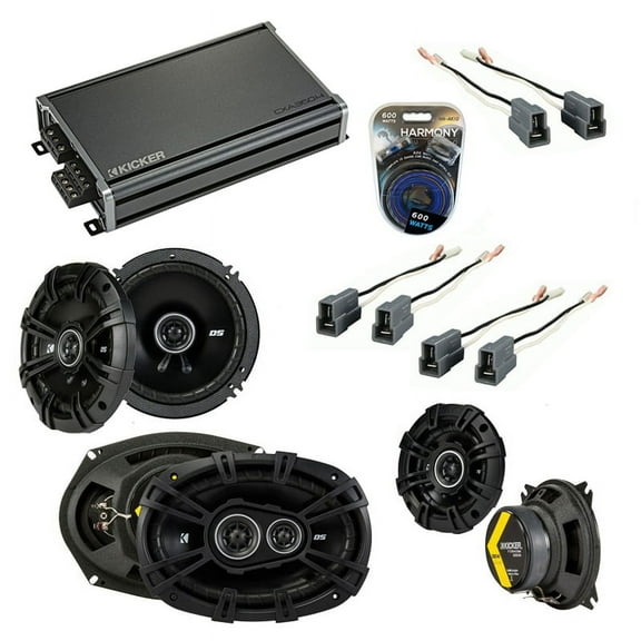 Fit Eagle Talon 1995-1998 Speaker Upgrade Kicker DSC65 DSC4 DSC693 & CXA360.4