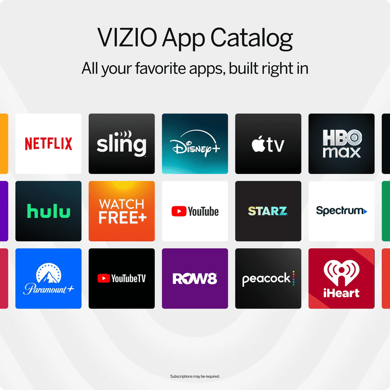 onn 43" Class 1080P FHD Powered by VIZIO Smart Television, WFD43S-0830 gallery view