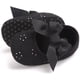thumbnail image 4 of Zapatos de bautismo para niña, antideslizantes, suaves, con lazo de bautismo, color negro, 13cm, 4 of 5