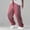 Pink, variant on Blmnix Lightweight Pants Pants Men Baggy Travel Pants Palazzo Low Waisted Jeans Straight-Leg Blue Long Men's Casual Pants,L
