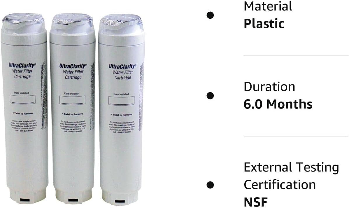 Thermador 11041140 Water Filters 3 Pack Kit