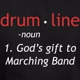 thumbnail image 3 of CafePress - Definition Of Drumline Hoodie (Dark) - Pullover Hoodie, Classic, Comfortable Hooded Sweatshirt, 3 of 4