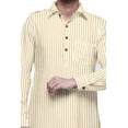 thumbnail image 4 of Atasi Classic Collar PathaniÂ&nbsp;Kurta Pajama For Boys Rayon Front Pocket Shirt, 4 of 5