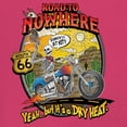 thumbnail image 3 of Road to Nowhere Sweatshirt But its a Dry Heat Funny Skeleton Biker Ride Motorcycle Skull Route 66 Southwest Hoodie, 3 of 7