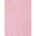 thumbnail image 6 of Wonderluxe Baby Girls' Long Sleeve Sweatshirt and Pant, 3-Piece Set, Sizes 0-3M-24M, 6 of 13