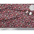 thumbnail image 2 of Soimoi Black Rayon Crepe Fabric Lips Women Fabric Prints By Yard 46 Inch Wide, 2 of 3