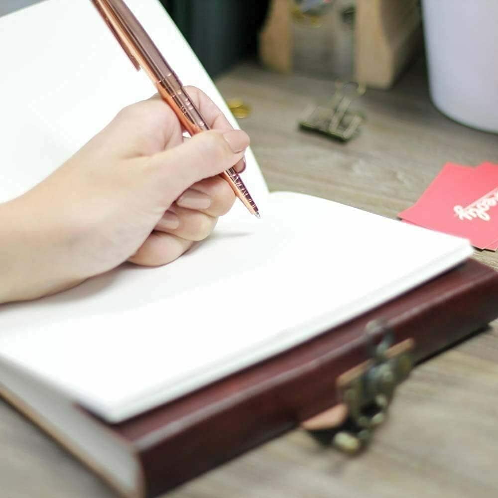 AUNERCART Leather Journal Seven Chakra Medieval Stone Unlined Note Book Office Diary College Poetry Rustic Vintage Day to Day Calendar 200 Pages Size 10x7 Inches